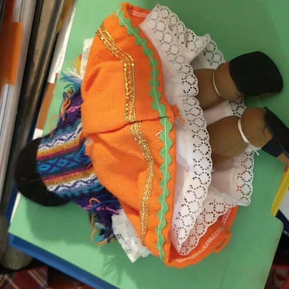 Mexican handmade doll - Picture 2 of 2